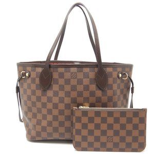 Louis Vuitton Damier Neverfull PM Tote Bag Ebene